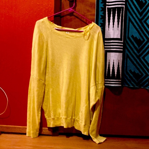 Yellow Anthropologie top - Picture 1 of 3